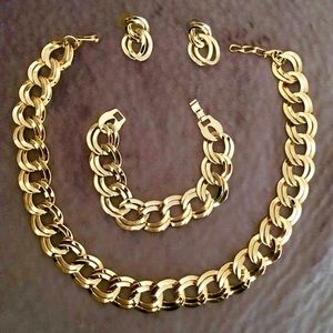 Park Lane Gold Tone Chain Link Necklace Set